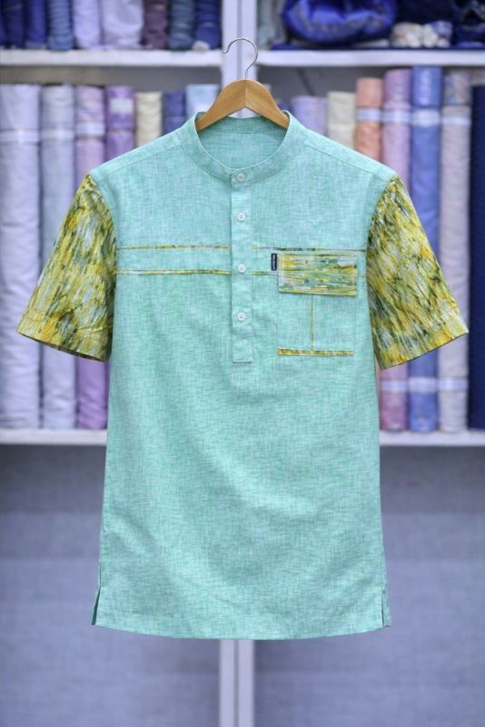 Chemise Tunisie Vert Menthe – Taille: XL
